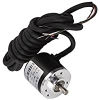 Wisamic 600 p-r Codificador rotatorio incremental Dc5-24v Amplio voltaje Fuente de alimentación 6mm Eje
